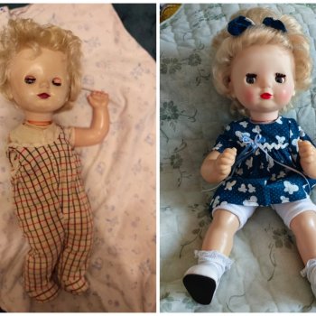Реставрация советской куклы