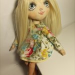 Кукла текстильная