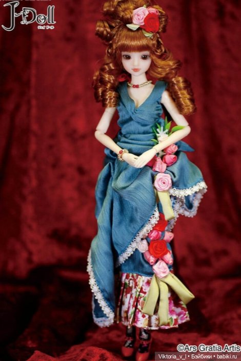 J-doll Rua Garrett, промо фото. Одна из последних красавиц этой линейки фирмы Groove.