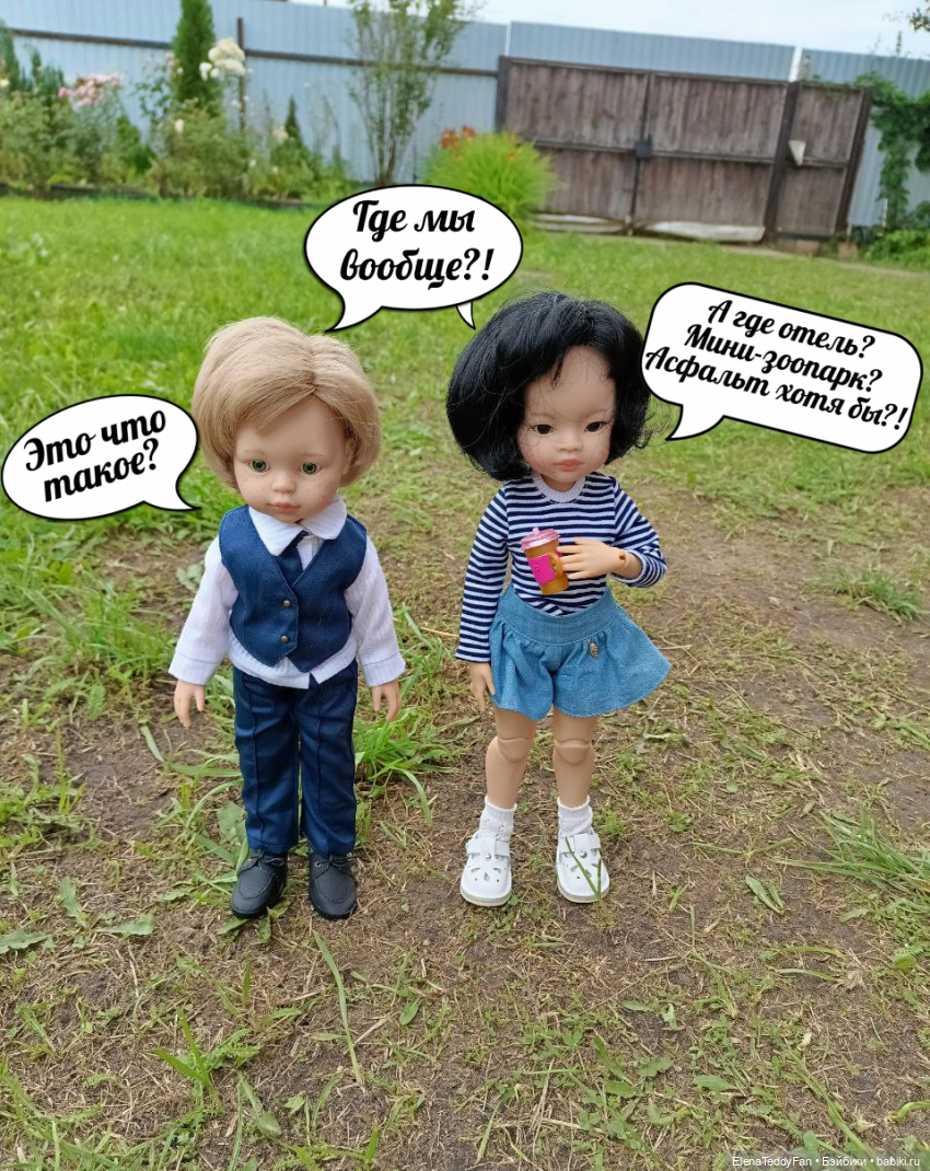 Приключения Лиу и Луиса на даче | Бэйбики Приключения Лиу и Луиса на даче