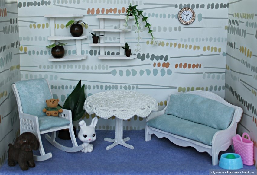 Делали ремонт и ждем подружку