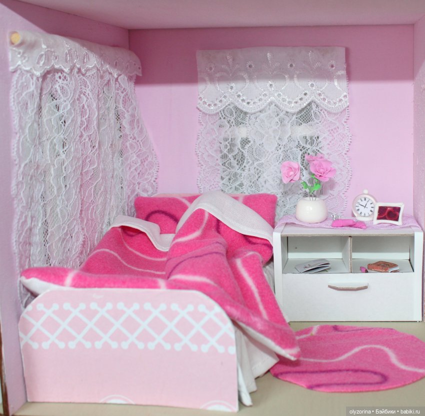 Спальня для кукол 16 см — Куклы Baboliy (Баболи (фото 4)