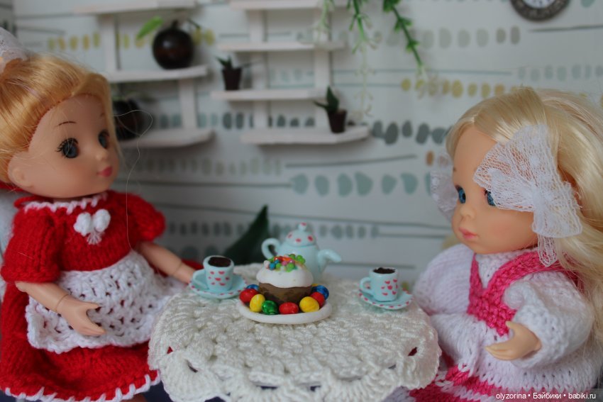 Пасхальное поздравление от моих кукол - вашим (фото 8)