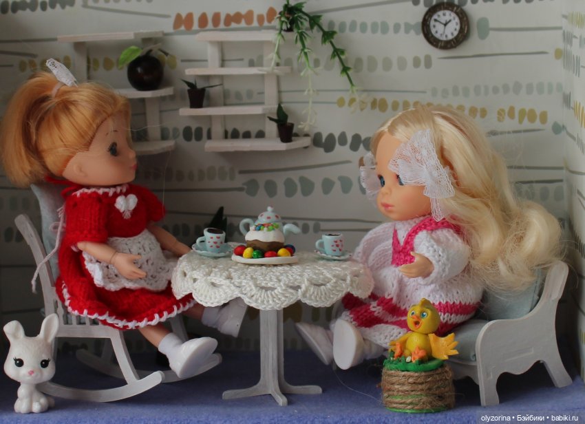 Пасхальное поздравление от моих кукол - вашим (фото 9)