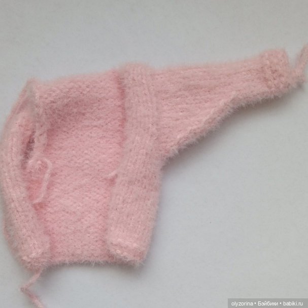 Небольшой мастер-класс — кардиган для Барби | Бэйбики Небольшой мастер-класс — кардиган для Барби (фото 10)