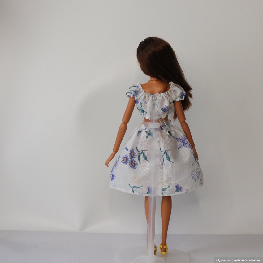 Три платья — Одежда и обувь для кукол своими руками: фото (фото 10)