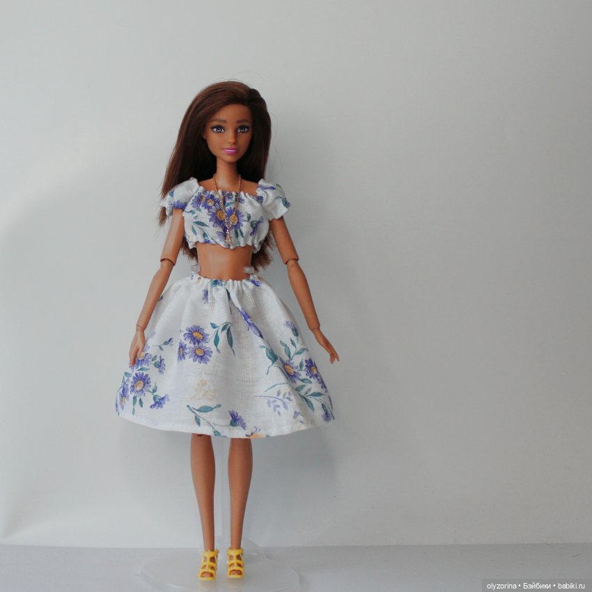 Три платья — Одежда и обувь для кукол своими руками: фото (фото 8)