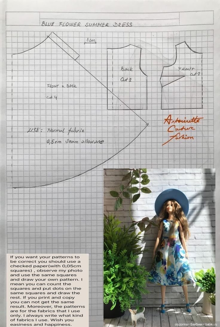 Три платья — Одежда и обувь для кукол своими руками: фото