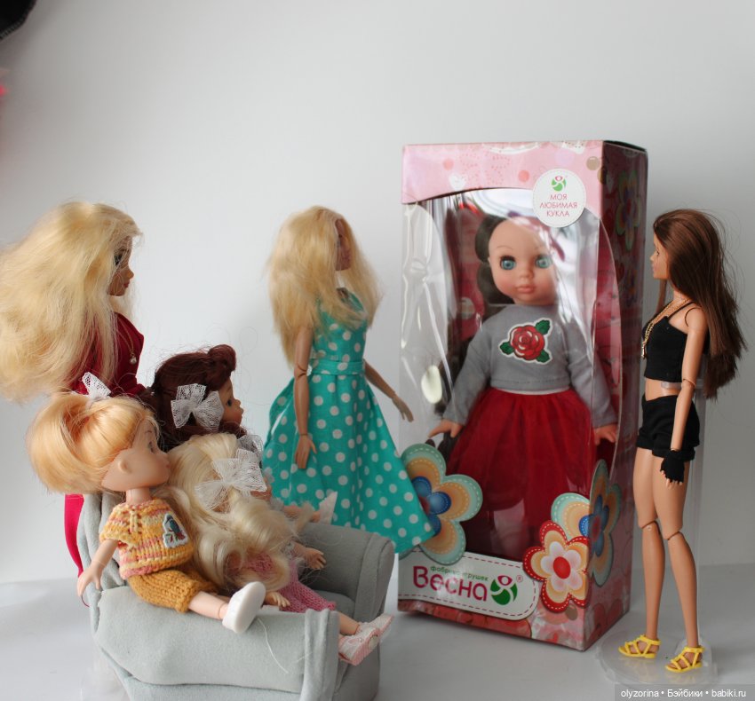 Новенькая Эля — Российские куклы Весна