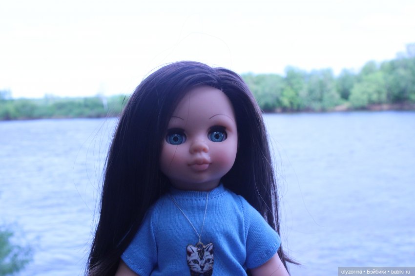 Эля на первой прогулке — Российские куклы Весна