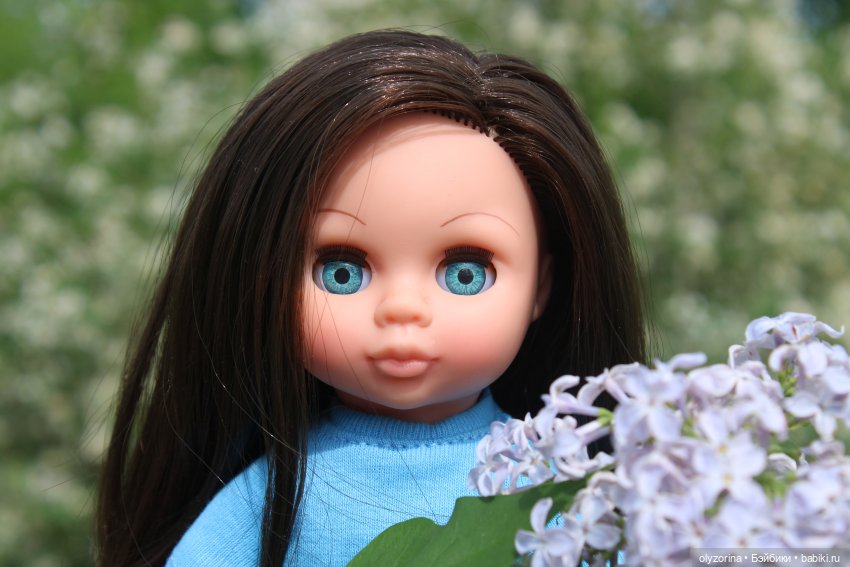 Эля на первой прогулке — Российские куклы Весна (фото 10)