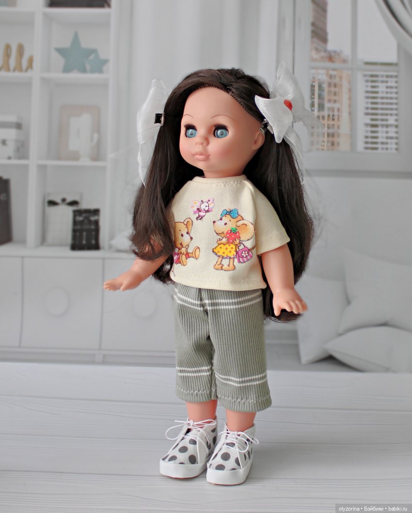 Выкройка для Эли — Одежда и обувь для кукол своими руками: фото (фото 2)