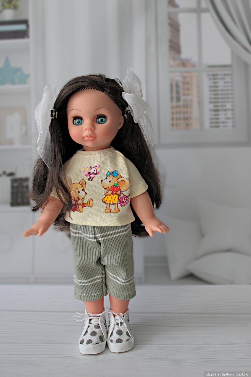 Выкройка для Эли — Одежда и обувь для кукол своими руками: фото