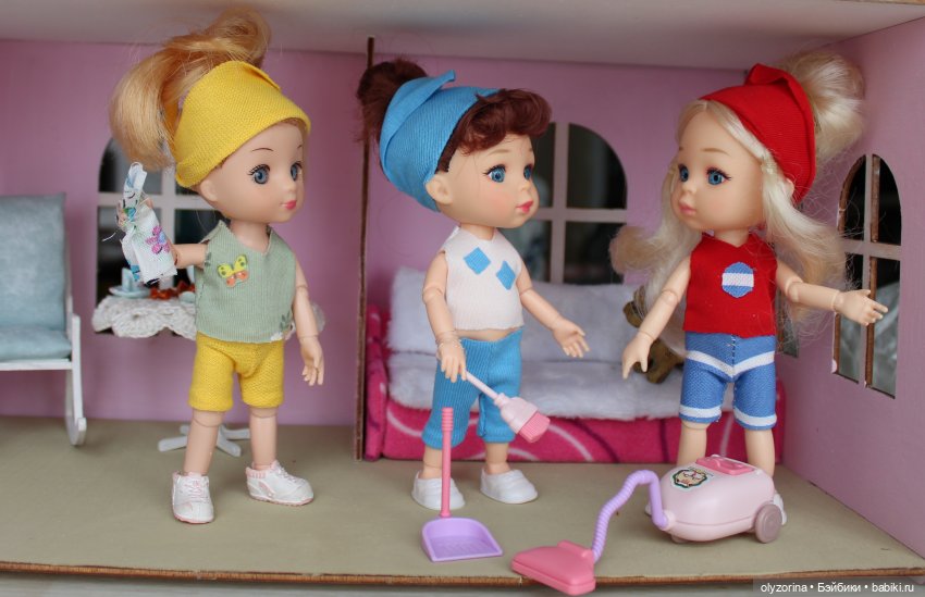 Генеральная уборка — Куклы Baboliy (Баболи (фото 3)