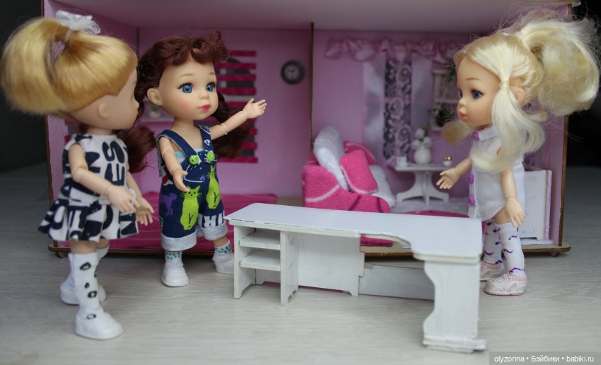 Девчонки довольны — Кукольные домики своими руками: фото (фото 8)