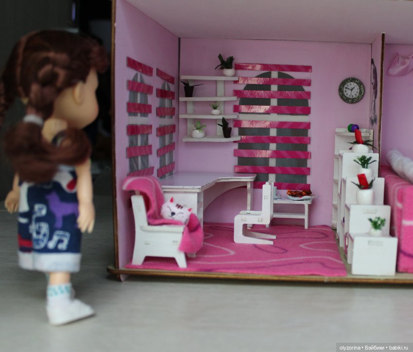 Девчонки довольны — Кукольные домики своими руками: фото