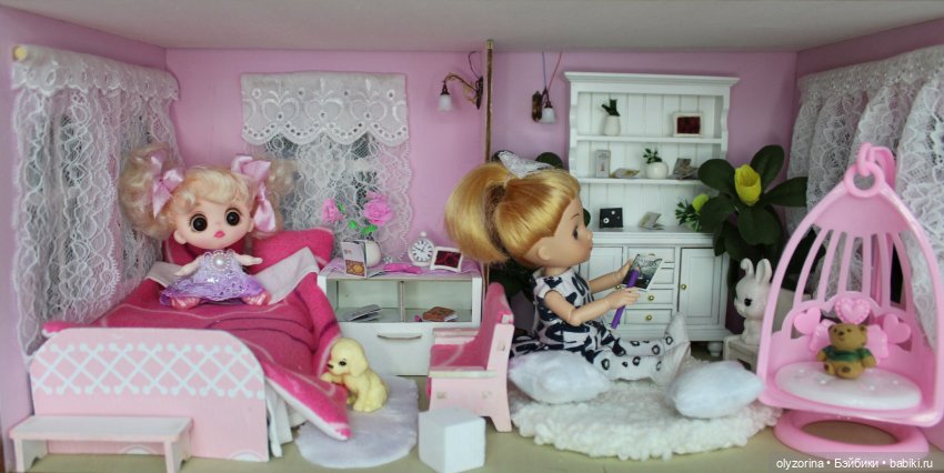 Девчонки довольны — Кукольные домики своими руками: фото