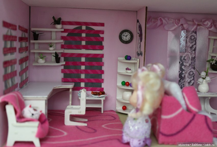 Девчонки довольны — Кукольные домики своими руками: фото