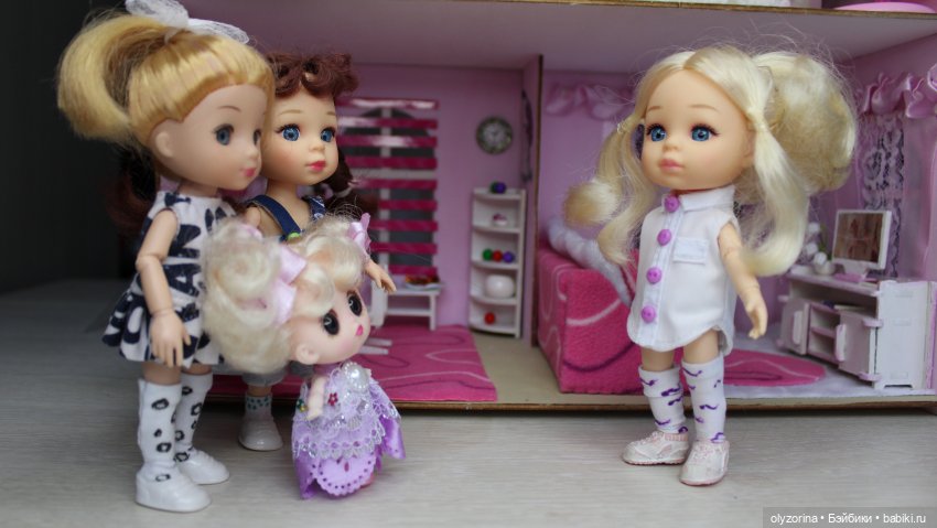 Девчонки довольны — Кукольные домики своими руками: фото