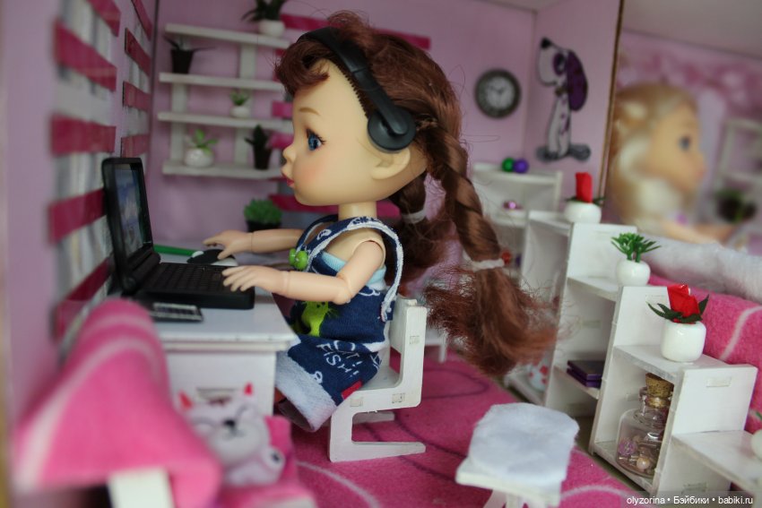 Девчонки довольны — Кукольные домики своими руками: фото