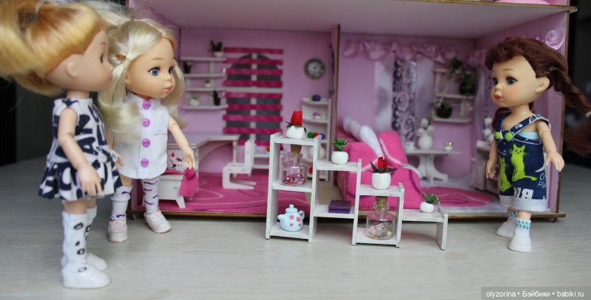 Девчонки довольны — Кукольные домики своими руками: фото