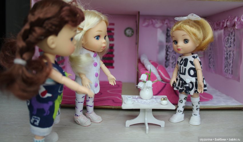 Девчонки довольны — Кукольные домики своими руками: фото (фото 3)