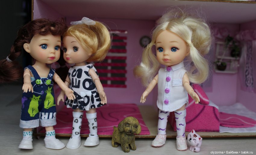 Девчонки довольны — Кукольные домики своими руками: фото (фото 2)