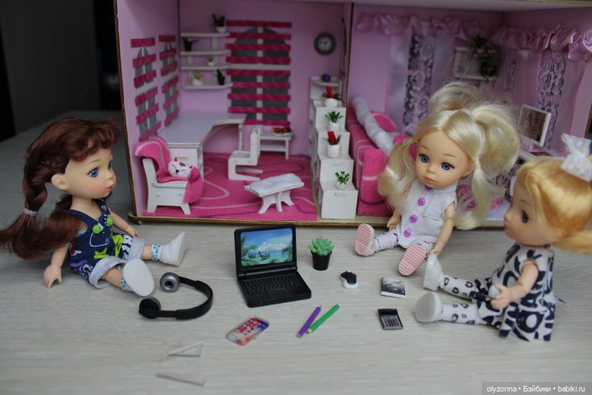 Девчонки довольны — Кукольные домики своими руками: фото