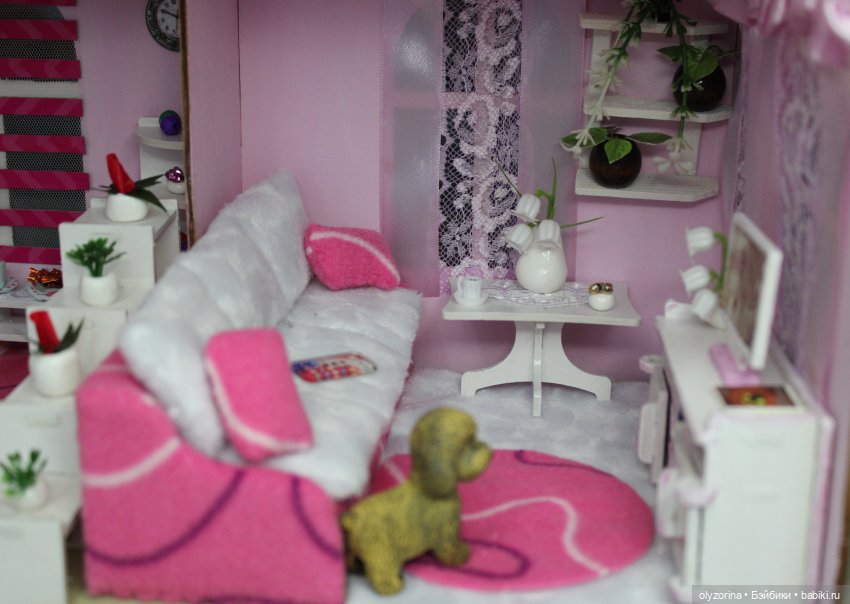 Девчонки довольны — Кукольные домики своими руками: фото