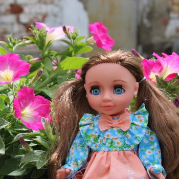 Ясенька и цветочки