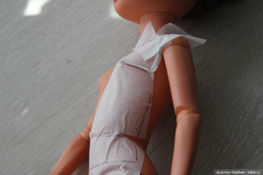 Мастер класс - выкройка основа для любой куклы (фото 2)