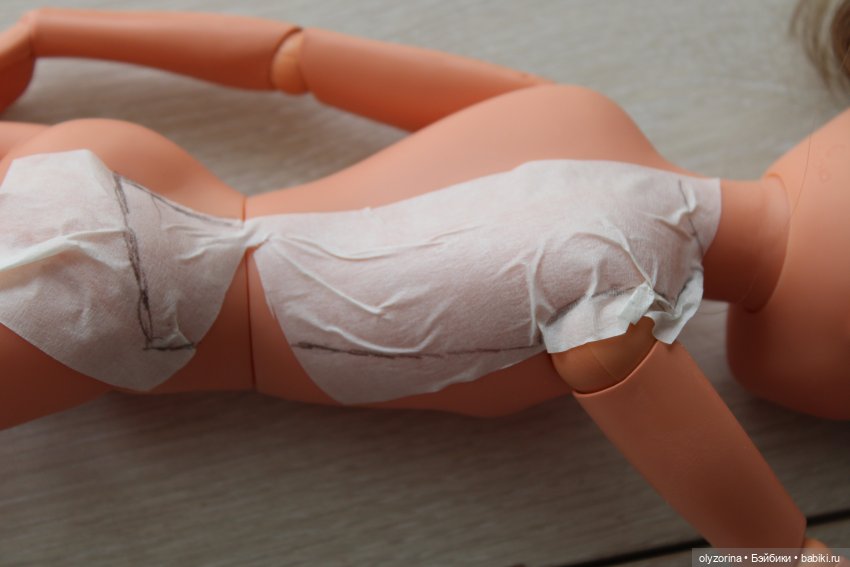 Мастер класс - выкройка основа для любой куклы (фото 4)