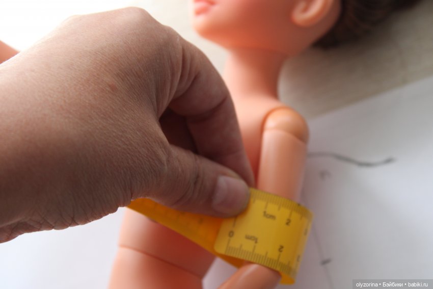 Мастер класс - выкройка основа для любой куклы