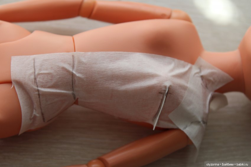 Мастер класс - выкройка основа для любой куклы