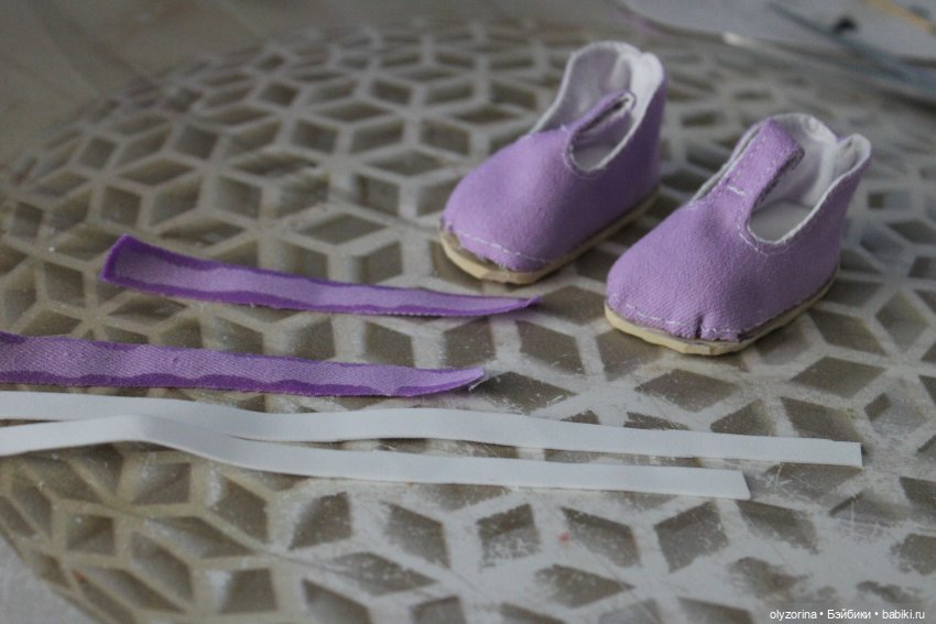 Мастер класс- обувь для кукол