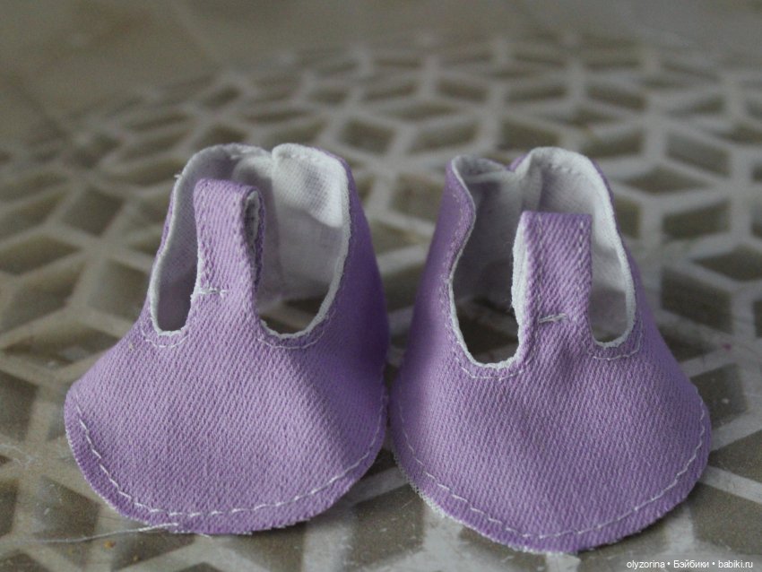 Мастер класс- обувь для кукол