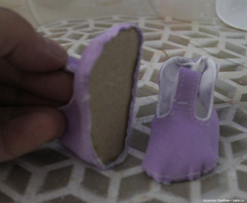 Мастер класс- обувь для кукол