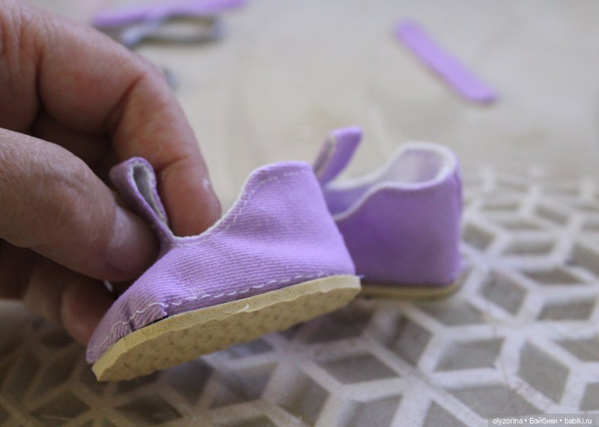 Мастер класс- обувь для кукол