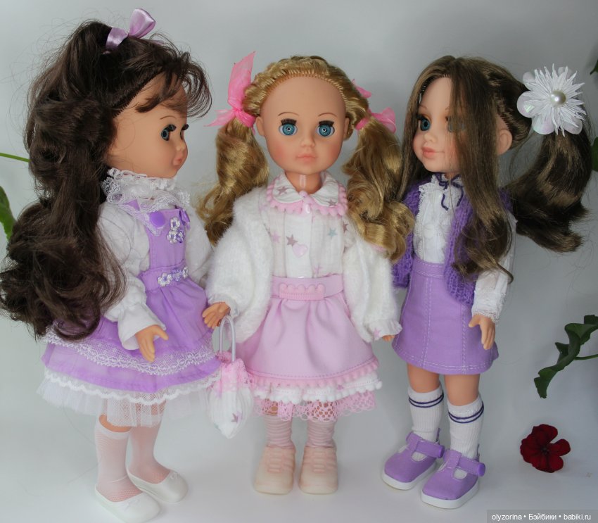 Три подружки — Одежда и обувь для кукол своими руками: фото