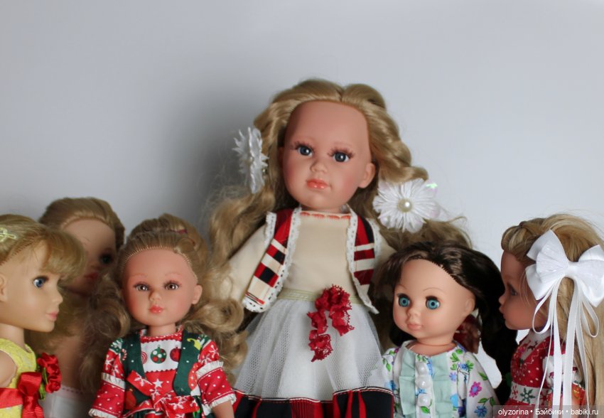 Каролина расстроилась — Испанские куклы (разное): Vestida de Azul