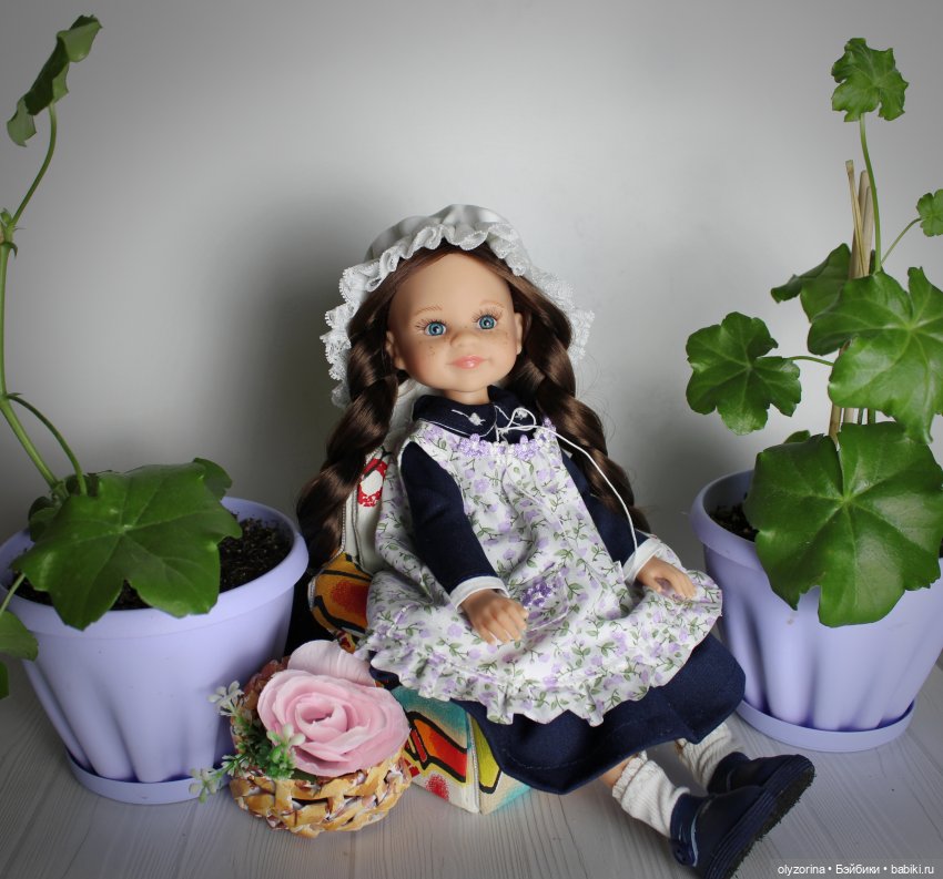 Маленькая цветочница — Куклы Paola Reina (Паола Рейна): новинки (фото 8)