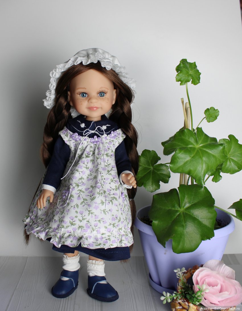 Маленькая цветочница | Бэйбики Маленькая цветочница — Куклы Paola Reina (Паола Рейна): новинки (фото 5)