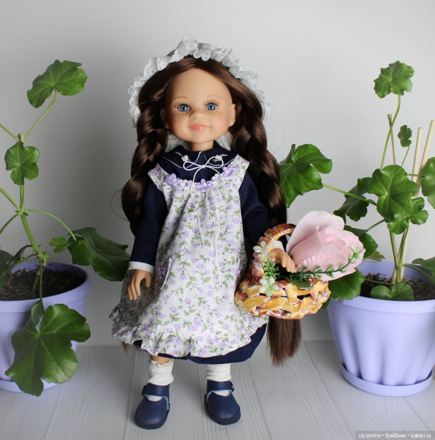 Маленькая цветочница | Бэйбики Маленькая цветочница — Куклы Paola Reina (Паола Рейна): новинки