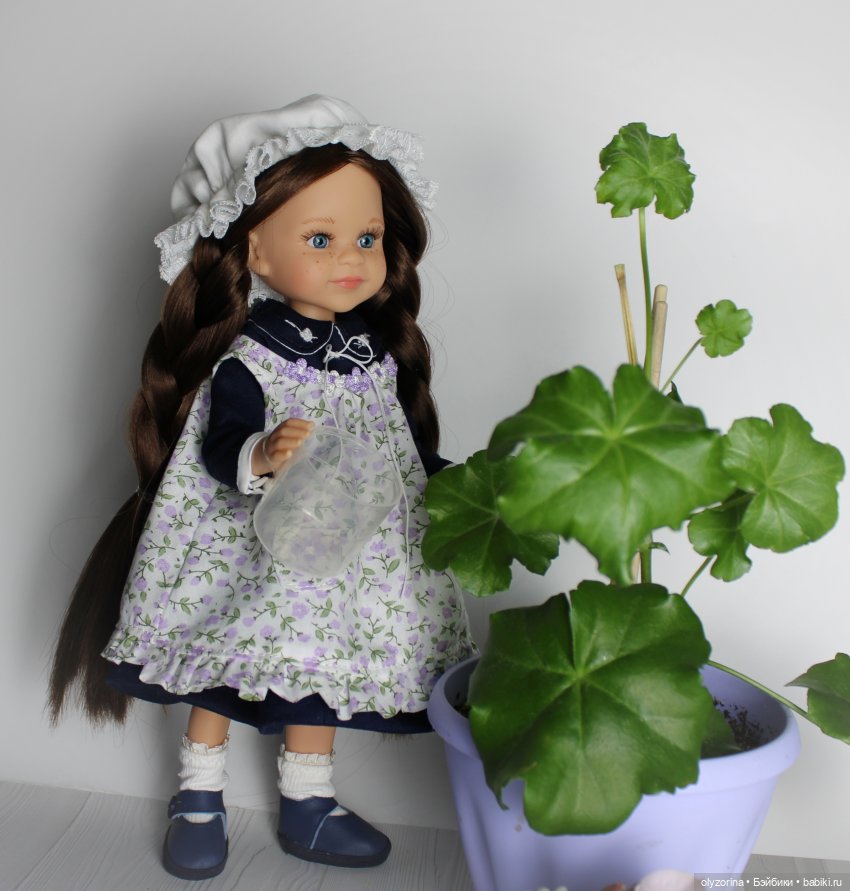 Маленькая цветочница | Бэйбики Маленькая цветочница — Куклы Paola Reina (Паола Рейна): новинки (фото 6)