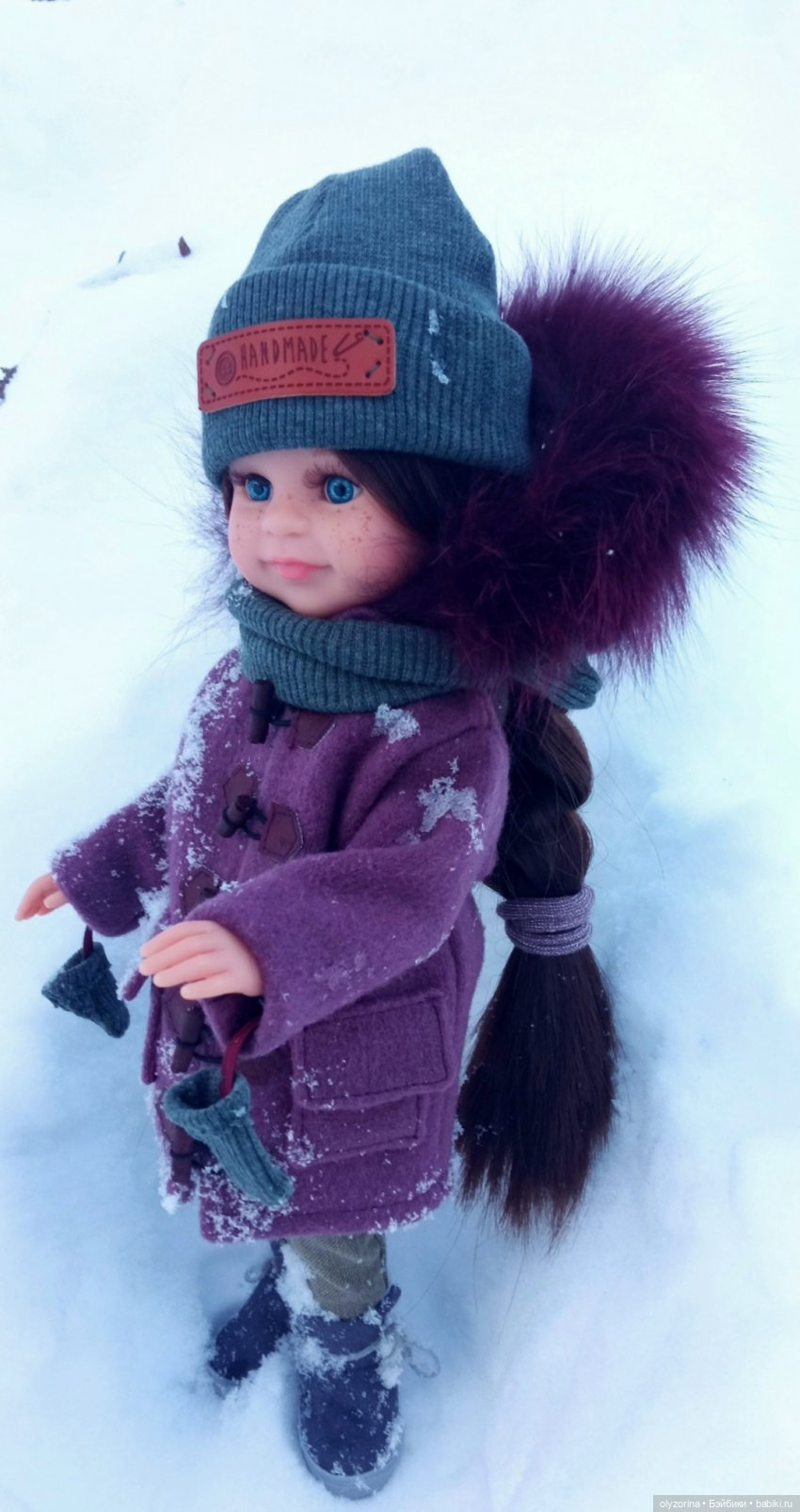 Первая прогулка Хэммы | Бэйбики Первая прогулка Хэммы — Куклы Paola Reina (Паола Рейна): новинки (фото 5)