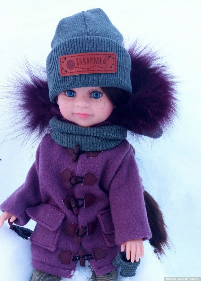 Первая прогулка Хэммы | Бэйбики Первая прогулка Хэммы — Куклы Paola Reina (Паола Рейна): новинки (фото 3)