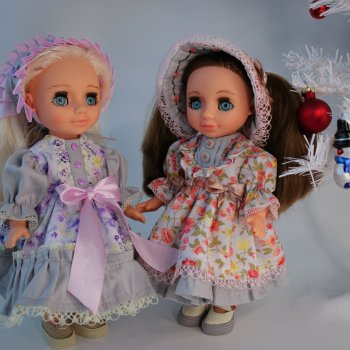 Нарядились к празднику.