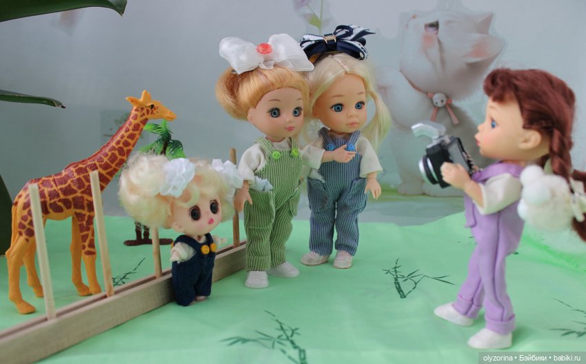 Девчонки в зоопарке — Куклы Baboliy (Баболи