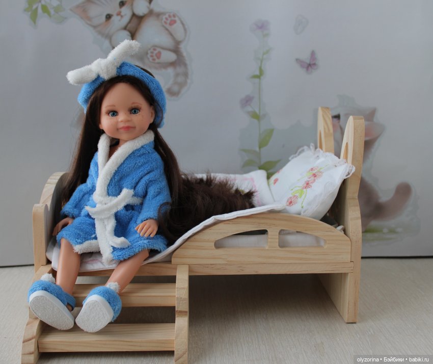 Кроватка для девочек — Куклы Paola Reina (Паола Рейна): новинки (фото 9)