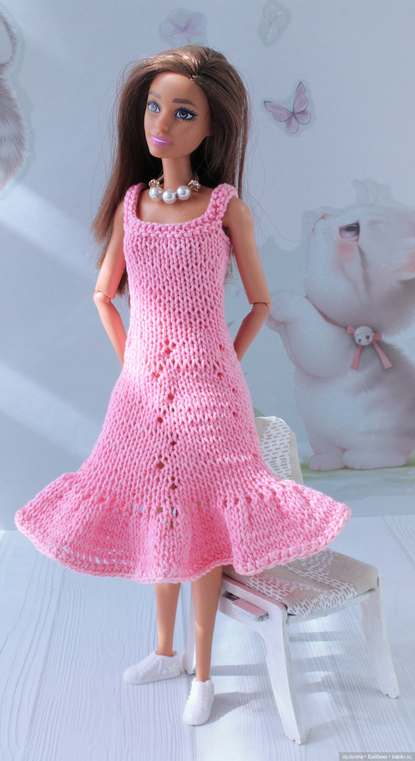 Клубочки и повязун — Одежда и обувь для кукол своими руками: фото